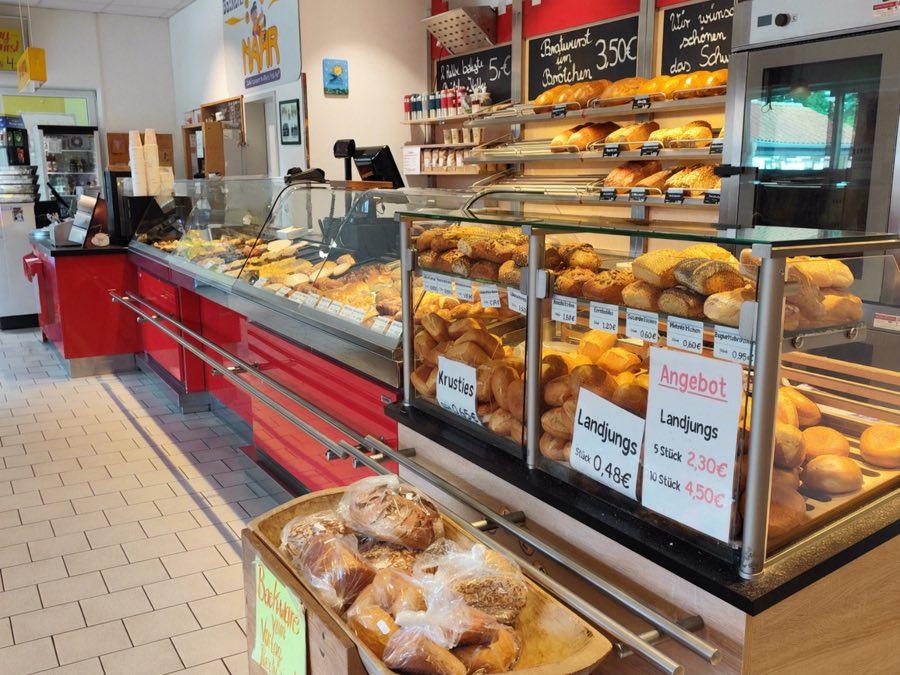 Backwarentheke in Schwutke’s Frischmarkt